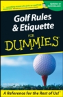 Golf Rules and Etiquette For Dummies - Book