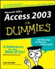 Access 2003 For Dummies - eBook