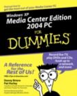 Windows XP Media Center Edition 2004 PC For Dummies - eBook