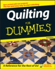 Quilting For Dummies - Book