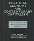 Political Economy and Contemporary Capitalism : Radical Perspectives on Economic Theory and Policy - Book