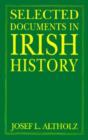 Selected Documents in Irish History - Book