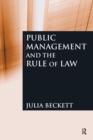 Public Management and the Rule of Law - Book
