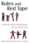 Rules and Red Tape: A Prism for Public Administration Theory and Research : A Prism for Public Administration Theory and Research - Book