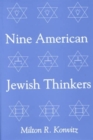 Nine American Jewish Thinkers - Book