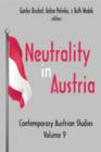 Neutrality in Austria - Book