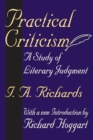 Practical Criticism : A Study of Literary Judgment - Book