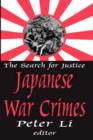 Japanese War Crimes - Book