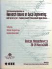 International Workshop on Research Issues on Data Engineering : Web Services for E-commerce and E-government Applications (RIDE-WS-ECEG 2004) - Book