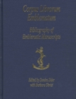 Bibliography of Emblematic Manuscripts : Volume 1 - Book