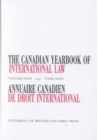 The Canadian Yearbook of International Law, Vol. 29, 1991 - Book