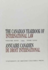 The Canadian Yearbook of International Law, Vol. 31, 1993 - Book