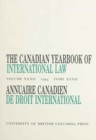The Canadian Yearbook of International Law, Vol. 32, 1994 - Book