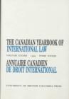 The Canadian Yearbook of International Law, Vol. 33, 1995 - Book