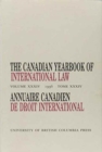 The Canadian Yearbook of International Law, Vol. 34, 1996 - Book