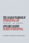 The Canadian Yearbook of International Law, Vol. 36, 1998 - Book