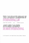 The Canadian Yearbook of International Law, Vol. 39, 2001 - Book