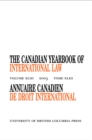 The Canadian Yearbook of International Law, Vol. 43, 2005 - Book