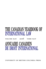 The Canadian Yearbook of International Law, Vol. 44, 2006 - Book