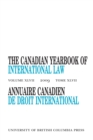 The Canadian Yearbook of International Law, Vol. 47, 2009 - Book