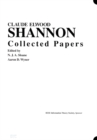 Claude E. Shannon : Collected Papers - Book