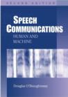 Speech Communications : Human and Machine - Book