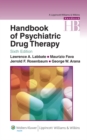 Handbook of Psychiatric Drug Therapy - Book