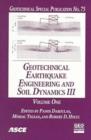 Geotechnical Earthquake Engineering and Soil Dynamics III : Proceedings of a Specialty Conference, Sponsored by the Geo-Institute of the ASCE, Seattle, WA, August 3-6 - Book