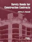 Surety Bonds for Construction Contracts - Book