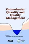Groundwater Quantity and Quality Management - Book