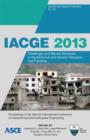 IACGE 2013 : Challenges and Recent Advances in Geotechnical and Seismic Research and Practices - Book