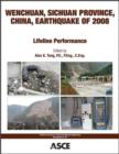 Wenchuan, Sichuan Province, China Earthquake of 2008 : Lifeline Performance - Book