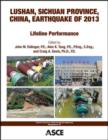 Lushan, Sichuan Province, China, Earthquake of 2013 : Lifeline Performance - Book