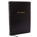 KJV Holy Bible, Giant Print Center-Column Reference Bible, Black Leather-look, 53,000 Cross References,  Red Letter, Comfort Print: King James Version - Book