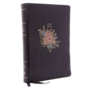 KJV Holy Bible: Super Giant Print with 43,000 Cross References, Deluxe Black Floral Leathersoft, Red Letter, Comfort Print: King James Version - Book