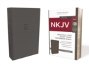 NKJV, Reference Bible, Personal Size Giant Print, Leathersoft, Gray, Red Letter, Comfort Print : Holy Bible, New King James Version - Book