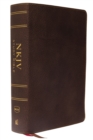 NKJV Study Bible, Premium Calfskin Leather, Brown, Full-Color, Thumb Indexed, Comfort Print : The Complete Resource for Studying God’s Word - Book