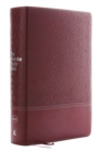 NKJV, Wiersbe Study Bible, Leathersoft, Burgundy, Red Letter, Comfort Print : Be Transformed by the Power of God's Word - Book