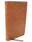 NET Bible, Thinline, Leathersoft, Brown, Comfort Print : Holy Bible - Book