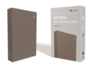 NET Bible, Single-Column Reference, Cloth over Board, Gray, Comfort Print : Holy Bible - Book