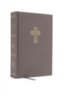 NRSV, Catholic Bible, Journal Edition, Cloth over Board, Gray, Comfort Print : Holy Bible - Book