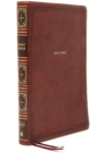 KJV Holy Bible: Giant Print Thinline Bible, Brown Leathersoft, Red Letter, Comfort Print (Thumb Indexed): King James Version - Book