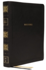 NKJV, Reference Bible, Wide Margin Large Print, Leathersoft, Black, Red Letter, Comfort Print : Holy Bible, New King James Version - Book