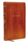 KJV, Personal Size Reference Bible, Sovereign Collection, Leathersoft, Brown, Red Letter, Thumb Indexed, Comfort Print : Holy Bible, King James Version - Book