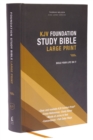 KJV, Foundation Study Bible, Large Print, Hardcover, Red Letter, Thumb Indexed, Comfort Print : Holy Bible, King James Version - Book