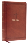 KJV Holy Bible: Large Print Single-Column with 43,000 End-of-Verse Cross References, Brown Leathersoft, Personal Size, Red Letter, Comfort Print: King James Version - Book