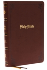 KJV Holy Bible: Large Print with 53,000 Center-Column Cross References, Brown Bonded Leather, Red Letter, Comfort Print: King James Version - Book