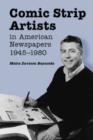 Comic Strip Artists in American Newspapers, 1945-1980 - Book