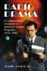 Radio Drama : A Comprehensive Chronicle of American Network Programs, 1932-1962 - Book