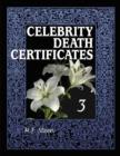 Celebrity Death Certificates 3 - Book